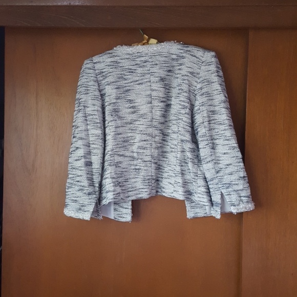 Gibson Collarless tweed jacket - Picture 2 of 5